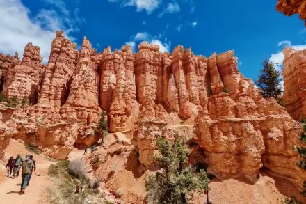 Szlak w Bryce Canyon